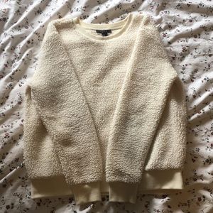 Fluffy sheep sweatshirt